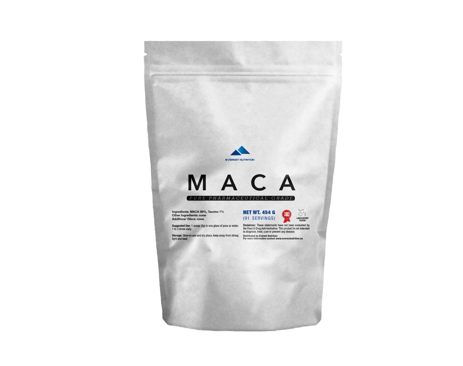 Maca bio 100 pure en poudre de racine Lepidium meyenii fo